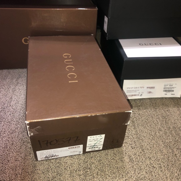 Gucci ostrich sneakers 170577  size 11G / 12 US. - Picture 11 of 15